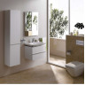 Шкаф - пенал подвесной LAUFEN CASE FOR PALACE 165x35 петли справа, белый глянцевый 4.0202.2.075.475.1